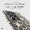 Case-Mate Floral Gems - Etui Samsung Galaxy S24 Ultra (Gold) (CM053436)