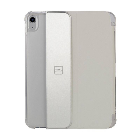Tucano Satin Case – Etui do iPad 10.9" (2022) w/Magnet & Stand up z uchwytem Apple Pencil (srebrny) (IPD1022ST-SL)