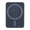 Ferrari Metal Logo MagSafe - Power Bank indukcyjny 5000 mAh 15W MagSafe (Czarny) (FEPB5MNCAK)