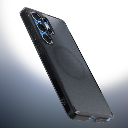 Spigen Ultra Hybrid Mag MagSafe - Etui do Samsung Galaxy S25 Edge (Frost Black) (ACS09419)
