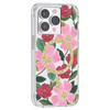 Rifle Paper Clear MagSafe - Etui iPhone 14 Pro zdobione złotem (Rose Garden) (RP049234)