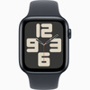 Apple Watch SE GPS 44mm Koperta z aluminium w kolorze północy, pasek sportowy w kolorze północy - S/M (MXEJ3ET/A)