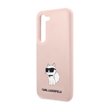 Karl Lagerfeld Silicone NFT Choupette - Etui Samsung Galaxy S23+ (różowy) (KLHCS23MSNCHBCP)
