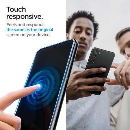Spigen Glas.TR EZ Fit 2-Pack - Szkło hartowane 2 szt. do Samsung Galaxy S23+ (AGL05952)