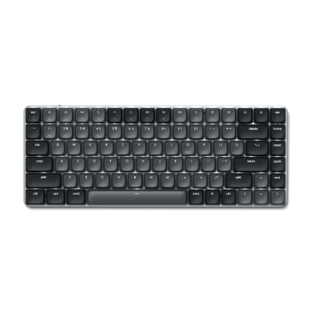 Satechi SM1 Slim Mechanical Backlit Bluetooth Keyboard - bezprzewodowa klawiatura mechaniczna (dark) (ST-KSM1DK-EN)
