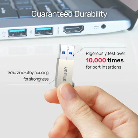 Unitek adapter USB-A na USB-C 3.1 Gen1 (A1034NI)