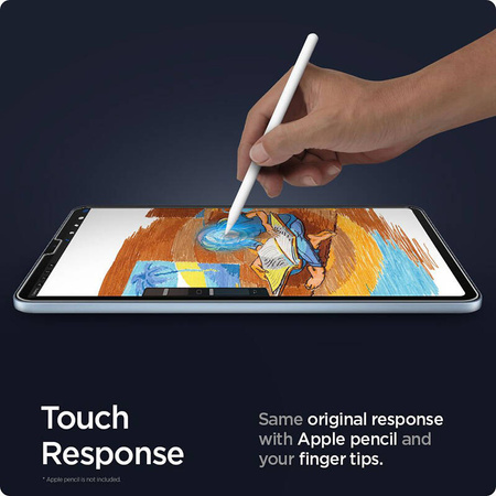 Spigen GLAS.TR EZ FIT - Szkło hartowane do Apple iPad Pro 11" / iPad Air 10.9” (5-4 gen.) (Przezroczysty) (AGL02065)