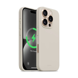Crong Color Cover Magnetic - Etui iPhone 16 Pro Max MagSafe (kamienny beż) (CRGCOLRMIP1669PSTN)