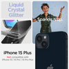 Spigen Liquid Crystal Glitter - Etui do iPhone 15 Plus (Przezroczysty) (ACS06648)