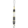 Hello Kitty Pearls and Beads Kitty Charm - Zawieszka do telefonu (czarny) (HKSTBEHK)