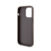 Guess 4G Metal Gold Logo - Etui iPhone 15 Pro Max (brązowy) (GUHCP15XG4GFBR)