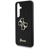 Guess Fixed Glitter Big 4G Metal Logo - Etui do Samsung Galaxy S25 (czarny) (GUHCS25SHG4SGK)