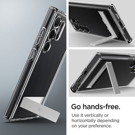 Spigen Ultra Hybrid "S" - Etui do Samsung Galaxy S24 Ultra (Przezroczysty) (ACS07299)