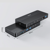 Unitek Stacja dokująca 13w1 MST HDMI DP 8K PD 100W - czarny (D1104A01)