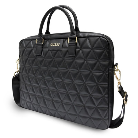 Guess Quilted Computer Bag - Torba na notebooka 15" (czarny) (GUCB15QLBK)