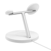Belkin Stacja do ładowania bezprzewodowego na iPhone, Apple Watch, AirPods, Qi2 15W, biała (WIZ032KQWH)