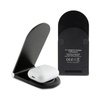 Karl Lagerfeld Ikonik MagSafe - Składana ładowarka indukcyjna 2w1 z MagSafe do iPhone i AirPods 15W (czarny) (KLDCRFALKINK)