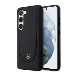 Mercedes Leather Urban Line - Etui Samsung Galaxy S23 (czarny) (MEHCS23SARMBK)