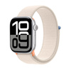 Crong Nylon - Pasek sportowy do Apple Watch 38/40/41/42 mm (Starlight) (CRG40NLBSTL)