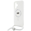 Karl Lagerfeld Crossbody IML Karl Head MagSafe - Etui iPhone 16 (przezroczysty) (KLHMP16SHCKHNT)