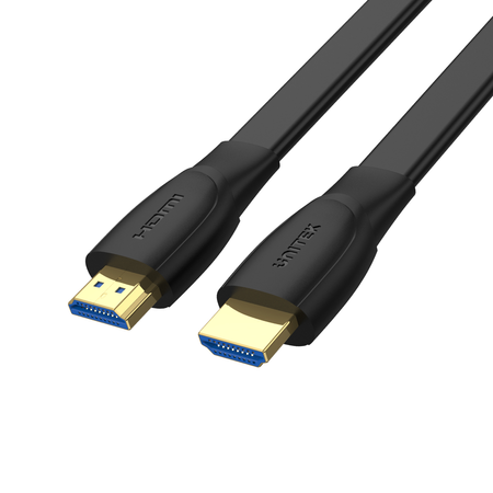 Unitek Kabel High Speed HDMI 2.0 4K 60Hz płaski 2m - Czarny (C11063BK-2M)
