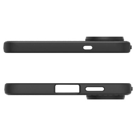 Spigen Liquid Air - Etui do Samsung Galaxy S25 Edge (Matte Black) (ACS09420)