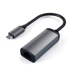Satechi Przejściówka z USB-C na Gigabit Ethernet - Gwiezdna szarość (ST-TCENM)