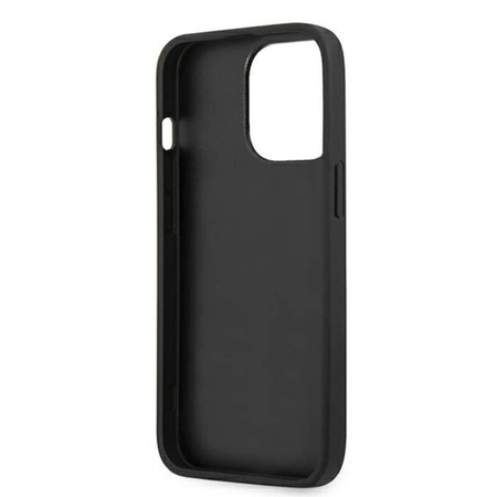 Guess 4G Ring Case - Etui iPhone 13 Pro (szary) (GUHCP13L4GMRGR)