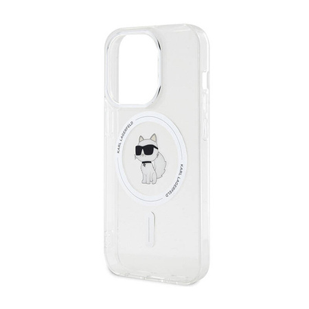 Karl Lagerfeld IML Choupette MagSafe - Etui iPhone 14 Pro Max (przezroczysty) (KLHMP14XHFCCNOT)
