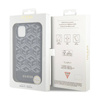Guess GCube Stripes MagSafe - Etui iPhone 11 (Czarny) (GUHMN61HGCFSEK)