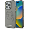 Karl Lagerfeld IML Rhinestones Karl Head - Etui do iPhone 16 Pro (czarny) (KLHCP16LHKHDCELK)