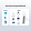 Unitek hub dwukierunkowy USB C/USB A 5Gbps, 4x USB A różowy (H1319APK01)