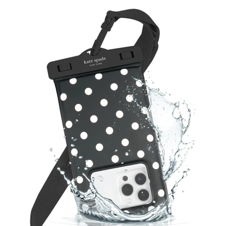 Kate Spade New York Waterproof Floating Pouch - Etui wodoodporne do smartfonów do 6.7" (Picture Dot) (KS053358)
