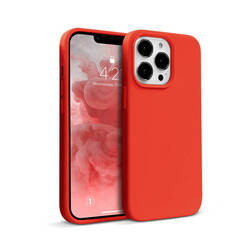 Crong Color Cover - Etui iPhone 13 Pro (czerwony) (CRG-COLR-IP1361P-RED)