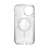 Speck Gemshell Grip + MagSafe - Etui do iPhone 16e / iPhone 15 / iPhone 14 / iPhone 13 (Clear / Chrome Finish) (150494-3223)