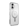Speck Presidio Perfect-Clear MagSafe - Etui iPhone 16 (Clear / Chrome Finish / Serene Silver) (150757-3240)