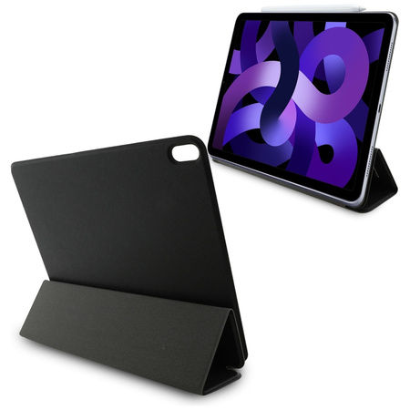 Karl Lagerfeld Book Cover Saffiano Magnetic Karl & Choupette - Etui iPad Air 13” M3 (2025) / iPad Air 13” M2 (2024) (czarny) (KLFC13RM24SAKCK)