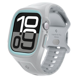 Spigen Liquid Air Pro - Pasek z obudową do Apple Watch 10 46 mm (Grey) (ACS09318)