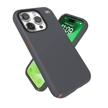 Speck Presidio2 Pro Magsafe - Etui iPhone 15 Pro (Charcoal Grey / Cool Bronze / White) (150564-3212)