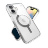 Speck Presidio Perfect-Clear MagSafe - Etui iPhone 16 (Clear / Chrome Finish / Serene Silver) (150757-3240)