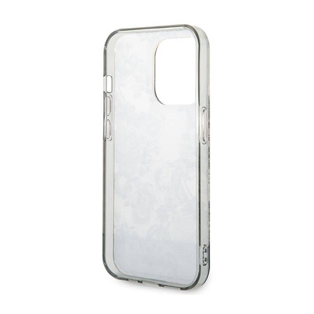Guess Porcelain Collection - Etui iPhone 14 Pro Max (szary) (GUHCP14XHGPLHG)