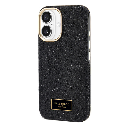 Kate Spade New York Crystal Pave MagSafe - Etui iPhone 16 (Nightfall) (KS054354)