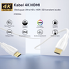 Unitek Kabel HDMI 1.4 4K biały 15m (C11090AWH01-15M)