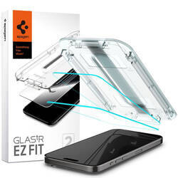Spigen GLAS.TR EZ FIT 2-Pack - Szkło hartowane do iPhone 15 Pro 2 szt (AGL06892)