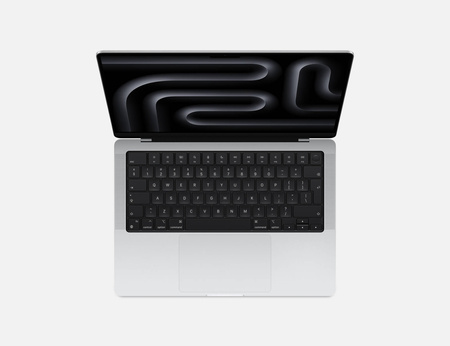Apple MacBook Pro 14" M3 (8-core CPU, 10-core GPU) 16GB RAM, 1TB SSD 70W - Srebrny (MXE13ZE/A)