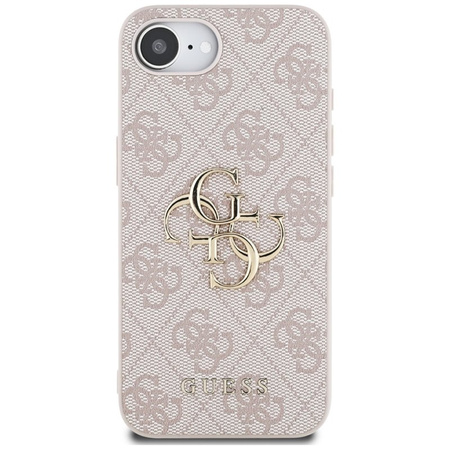 Guess 4G Big Logo - Etui do iPhone 16e (różowy) (GUHCPSE44GMGPI)
