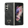 Guess Leather 4G Diamond Triangle - Etui Samsung Z Fold 5 (czarny) (GUHCZFD5P4TDPK)