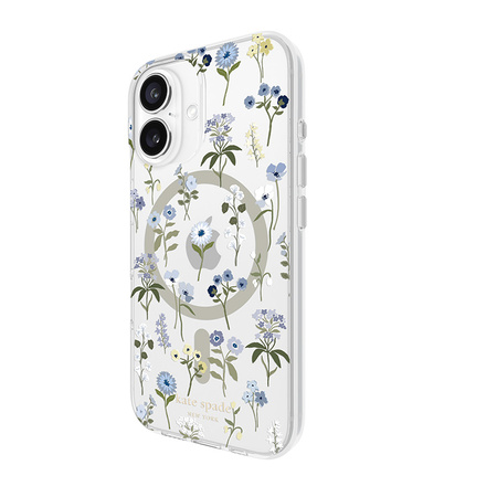 Kate Spade New York Protective MagSafe - Etui iPhone 16 (Precious Bloom) (KS054340)