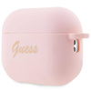 Guess Silicone Heart Charm - Etui AirPods Pro 2 (różowy) (GUAP2LSCHSP)