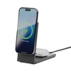 Native Union Rise 2-in-1 Qi2 Wireless Charger - bezprzewodowa ładowarka Qi2 15W do dwóch urządzeń kompatybilna z MagSafe (black) (RS-2IN1-BLK)